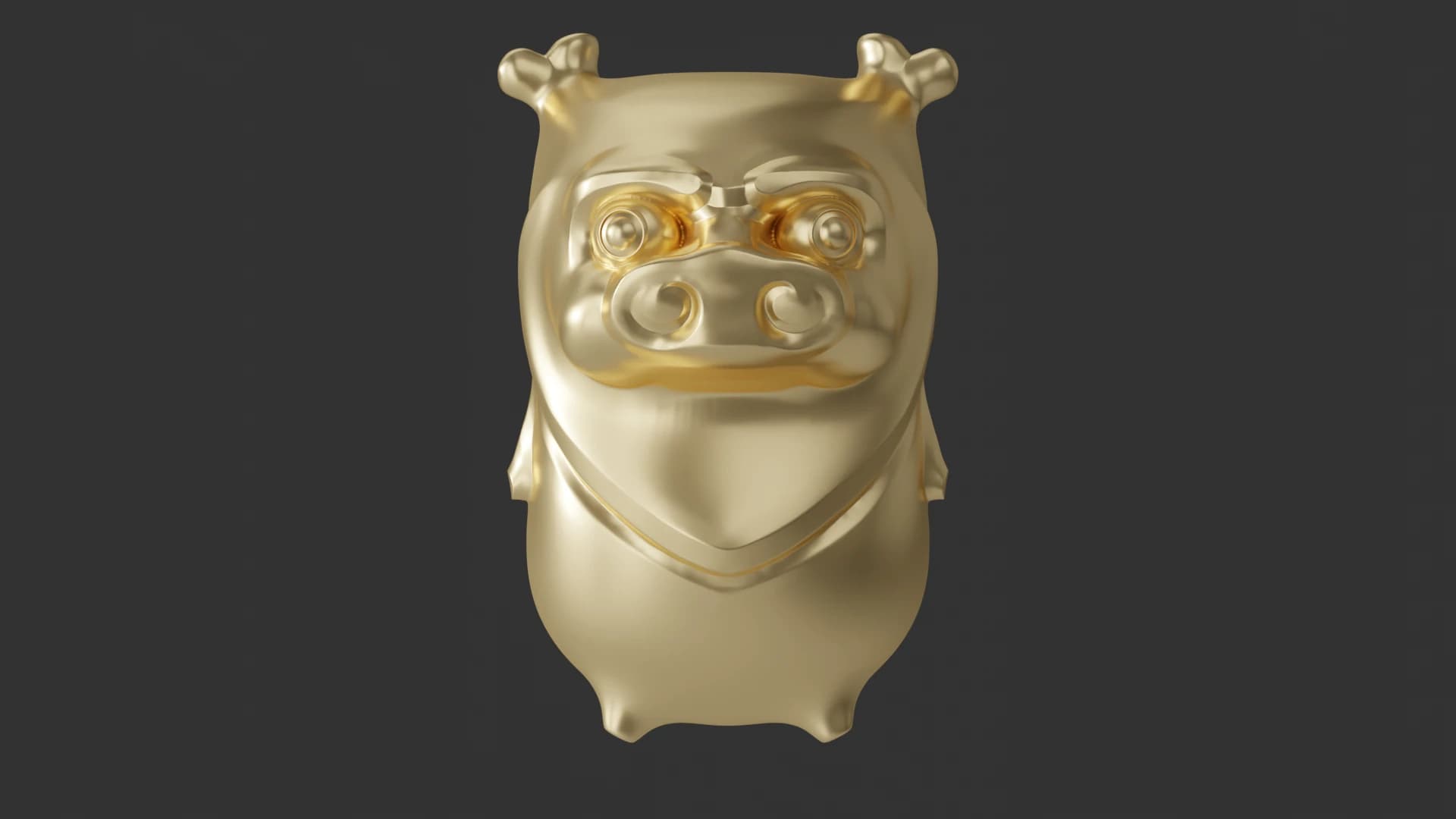 Individual zodiac creature ornament, view 1